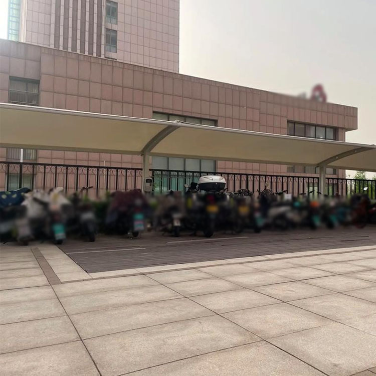 岚皋县膜结构电动车棚